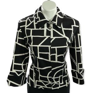 Black & White Jacket by Joseph Ribkoff